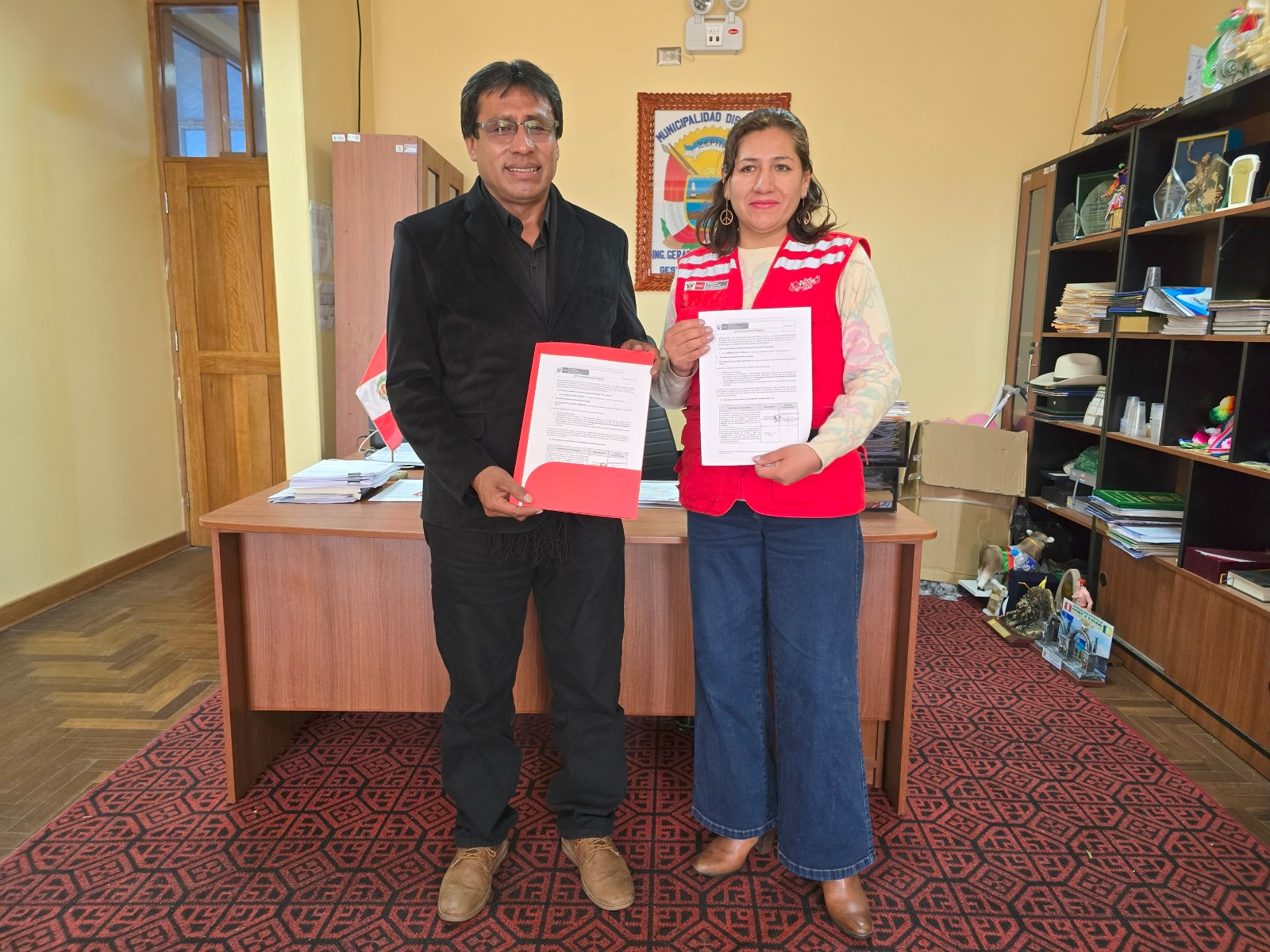 Juli y Zepita articulan esfuerzos para fortalecer el Servicio de alimentación escolar