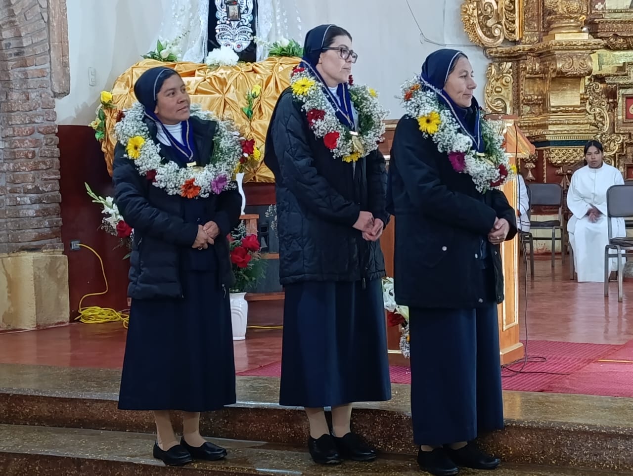 ILAVE DA LA BIENVENIDA A LAS HERMANAS MISIONERAS Y SERVIDORAS DE LA PALABRA